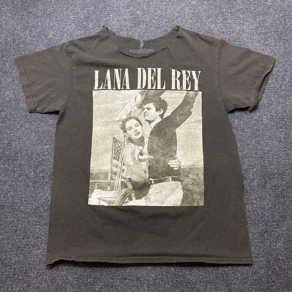 Lana Del Rey Tops - Lana Del Rey Shirt Womens Medium Black Photo Graphic Band Music Tee T-Shirt
